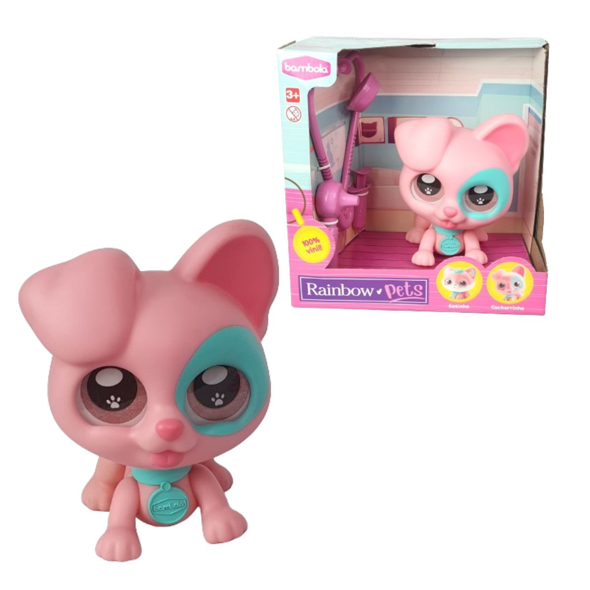 Brinquedo Rainbow Pets Dodói Cachorrinho Bambola Brinquedo Rainbow Pets Dodói Cachorrinho Bambola